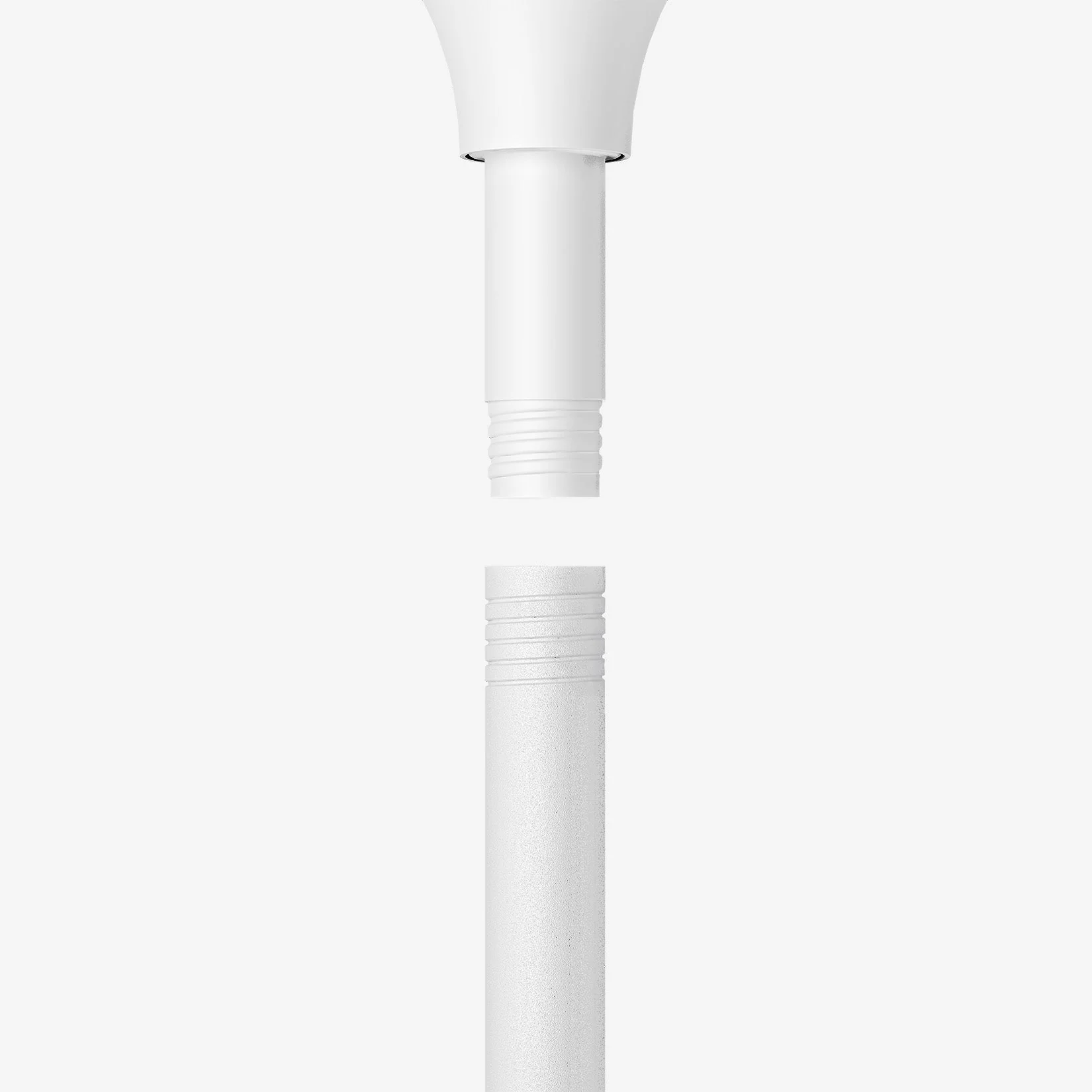 AirFlo 43" Smart Hybrid Pedestal Fan - Ultra-Quiet Air Circulator - White - Image 8