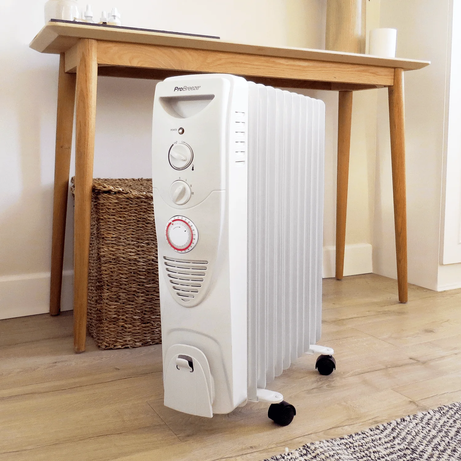 2500W Oil Filled Radiator with 11 Fins - Image 3
